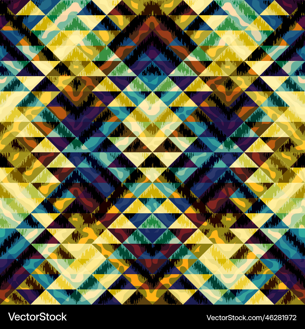 Geometric abstract triangles pattern seamless Geometric abstract triangles pattern seamless vector image