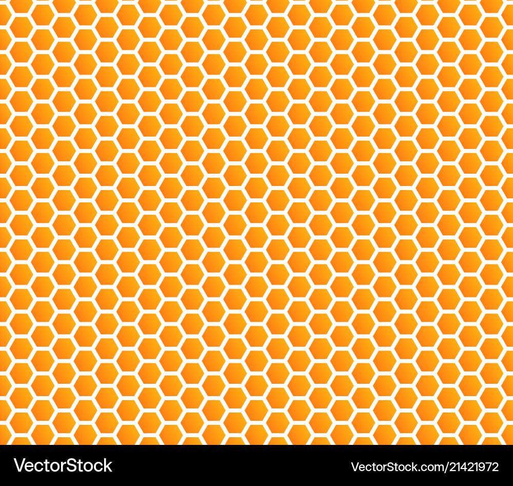 Honeycomb Pattern Background vector image