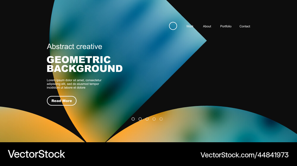 Circle abstract background with fluid gradient Circle abstract background with fluid gradient vector image