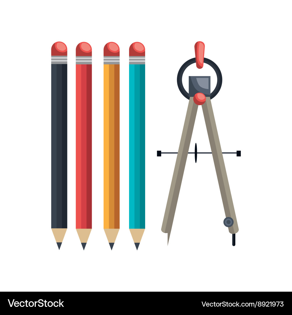 Instruments architecture design Vector Image
