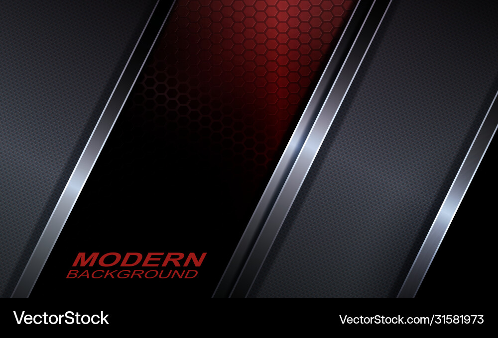 Red mesh design with a gradient gray textural vector image