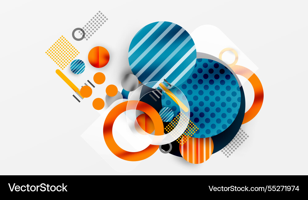 Abstract geometric background with overlapping Abstract geometric background with overlapping vector image