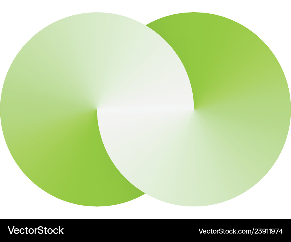 Infinity of interlaced circles Infinity of interlaced circles vector image