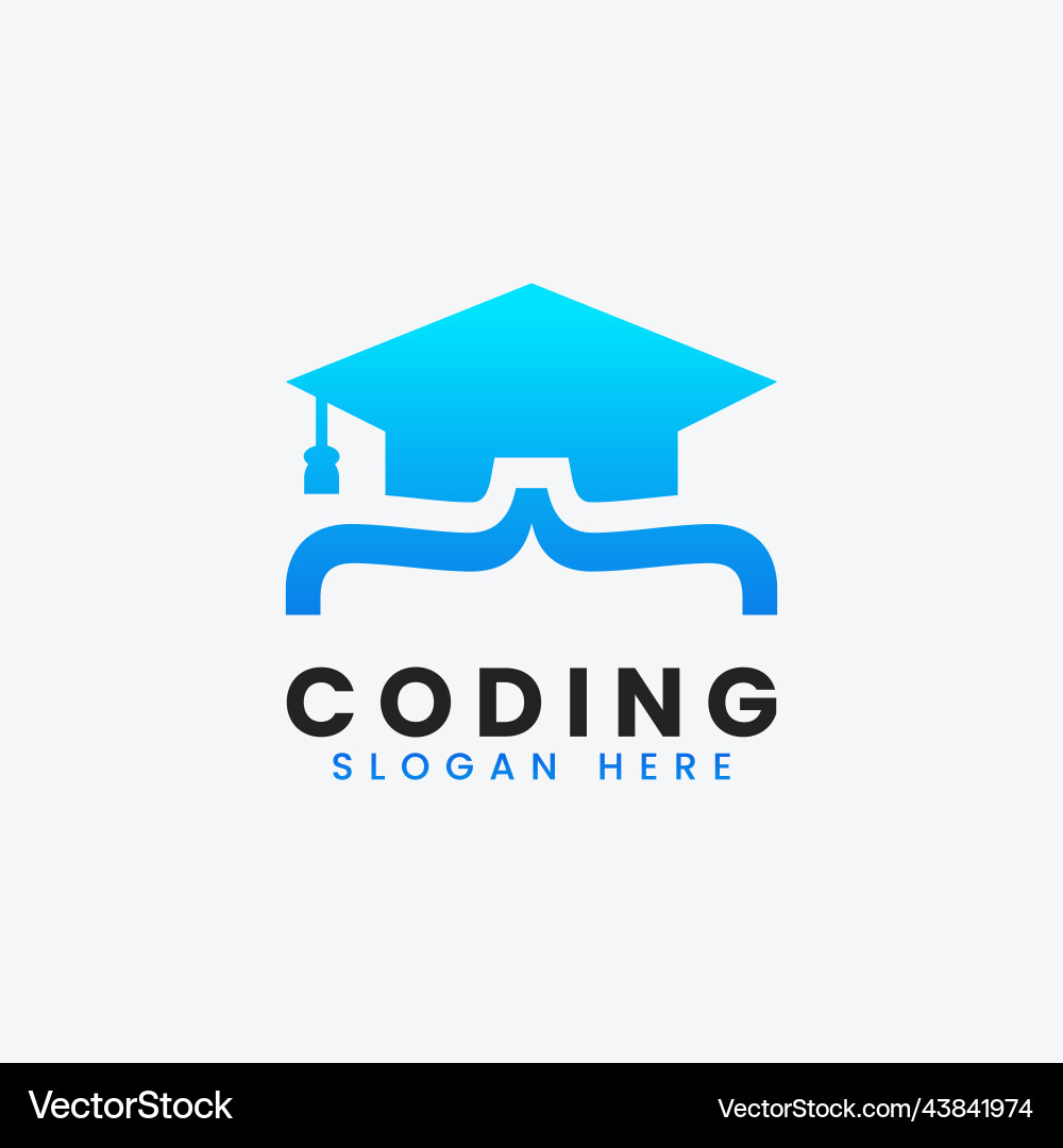 Moderne Computer Programmieren Logo Design Moderne Computer Programmieren Logo Design vektorbild