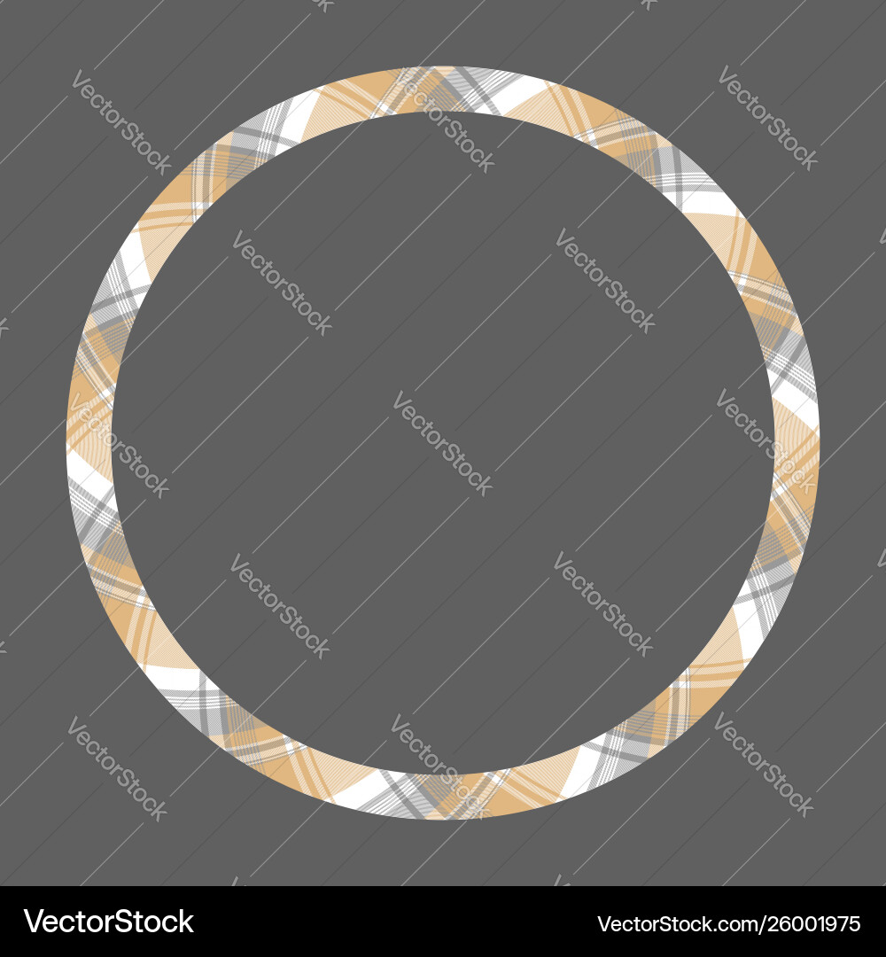 Circle borders and frames round border pattern Circle borders and frames round border pattern Vector Image
