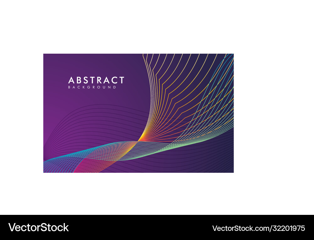Dynamic abstract color lines background modern Dynamic abstract color lines background modern Vector Image