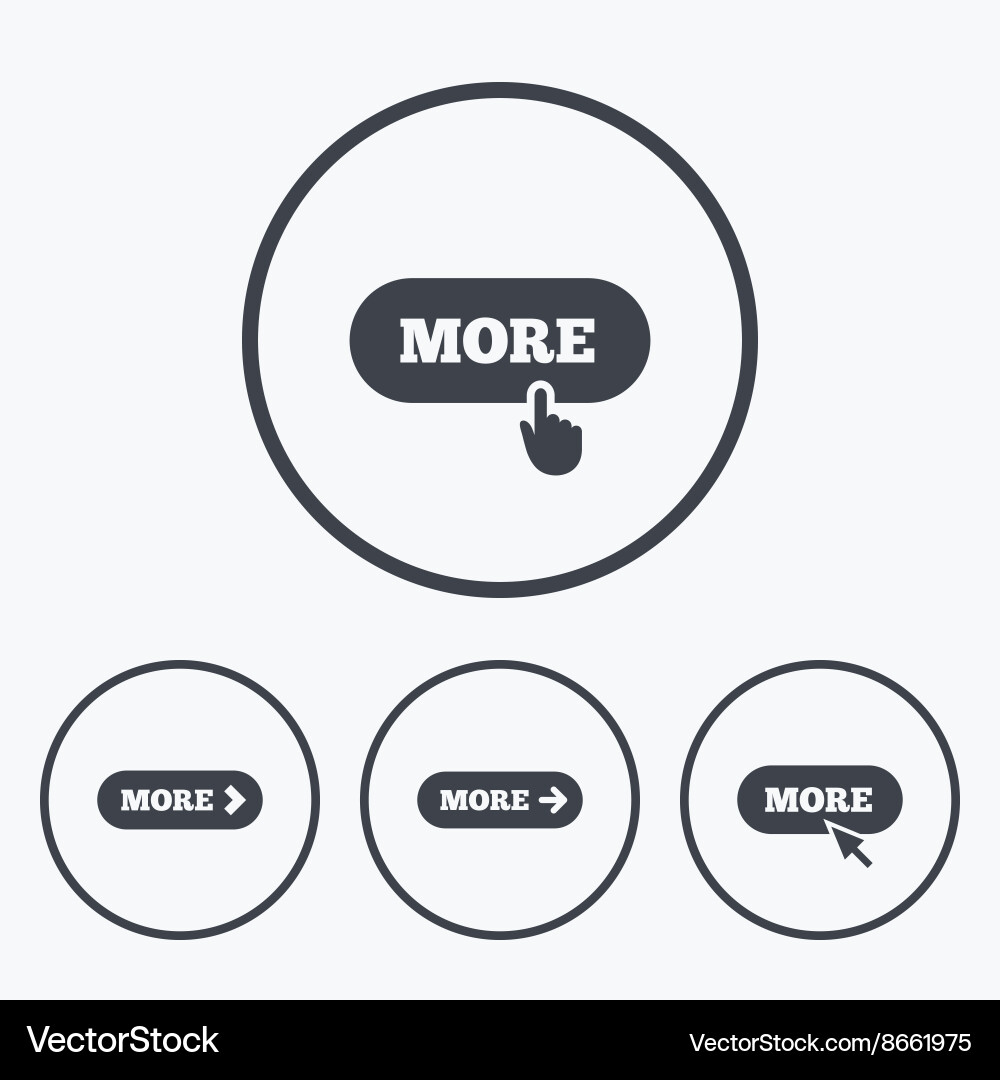 Mehr mit Cursor Pointer Symbol Details Symbole vektorbild