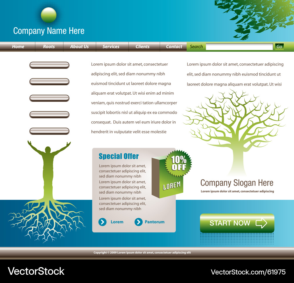 Website Development vector image