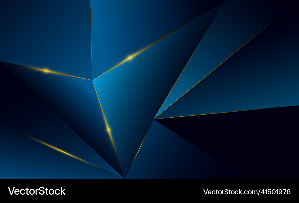 Abstract blue polygon triangles shape pattern back Abstract blue polygon triangles shape pattern back vector image
