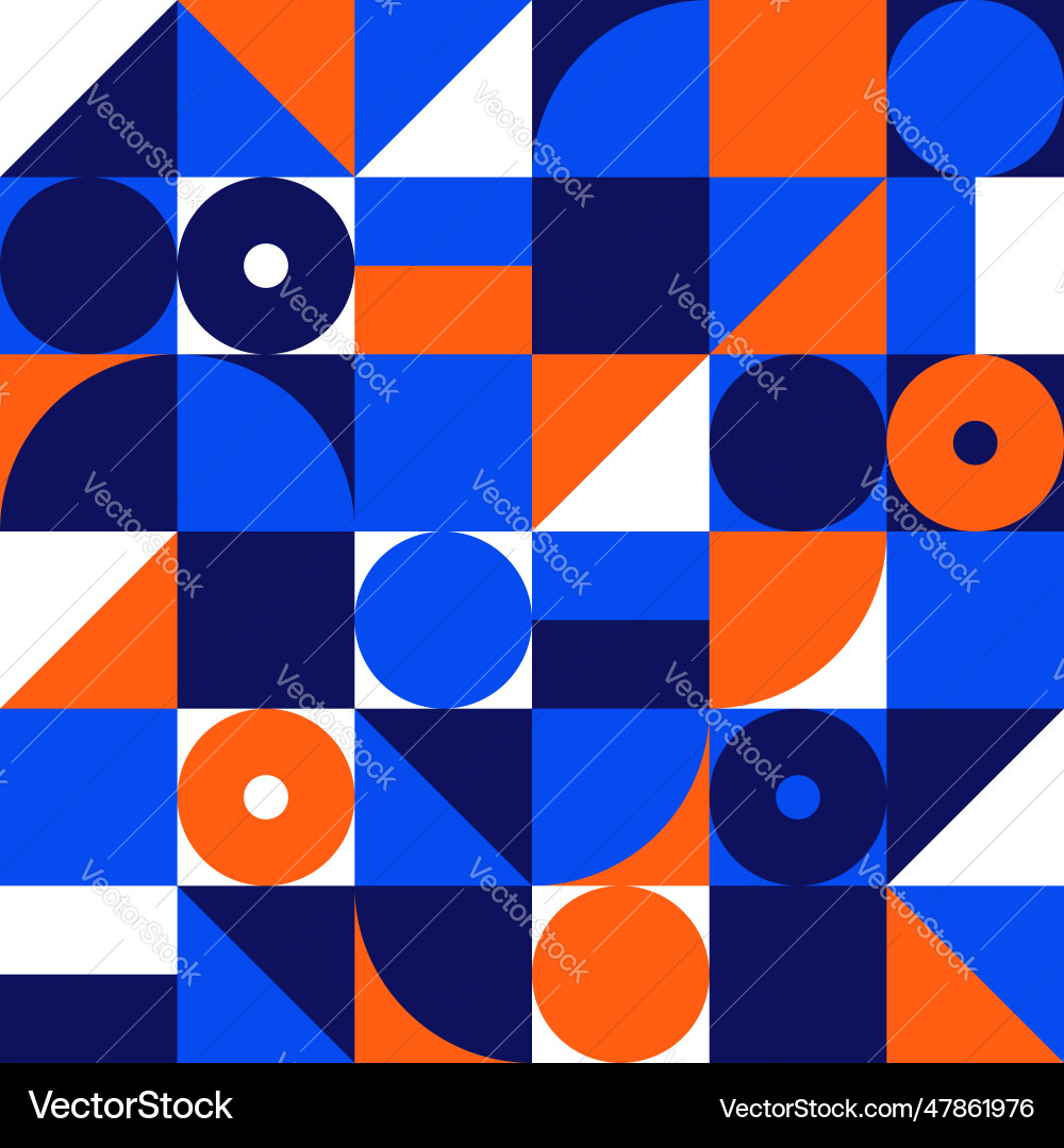Abstract seamless pattern with geometric shapes Abstract seamless pattern with geometric shapes vector image