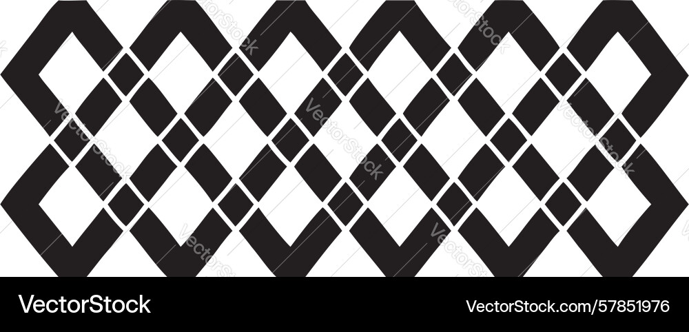 Dynamic zigzag interconnected pattern movement vector image