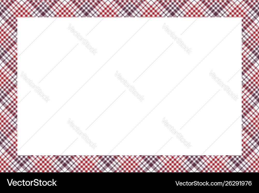 Rectangle borders and frames border pattern Vector Image