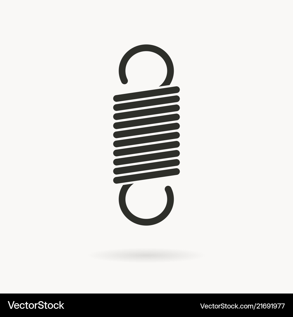 Spring icon for graphic and web design Vector Image