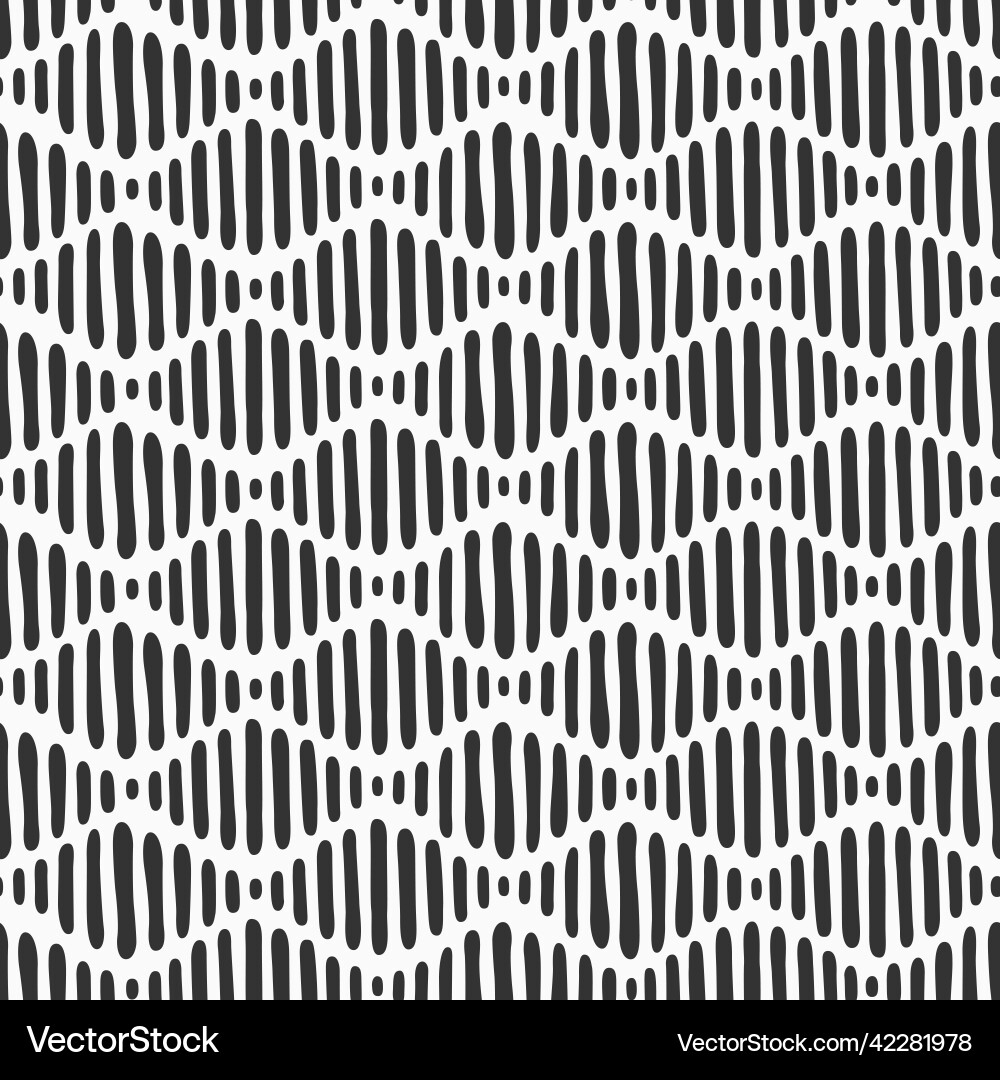 Abstract hand drawn seamless pattern with dashed Abstract hand drawn seamless pattern with dashed vector image