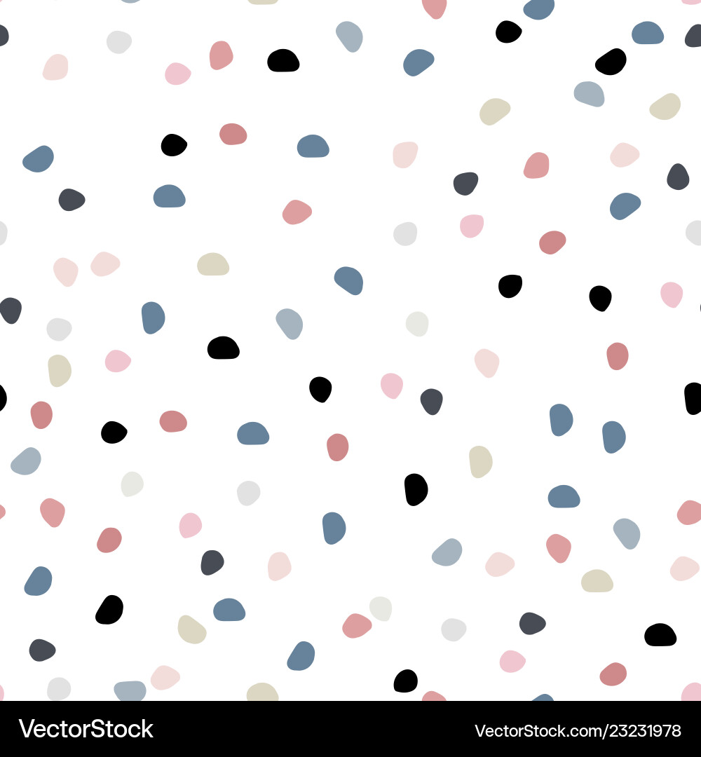Colorful Dot Pattern vector image