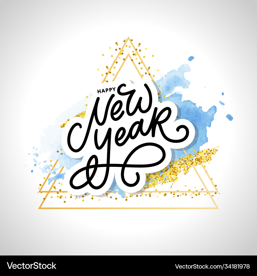 Happy new year 2021 beautiful greeting card Happy new year 2021 beautiful greeting card vector image
