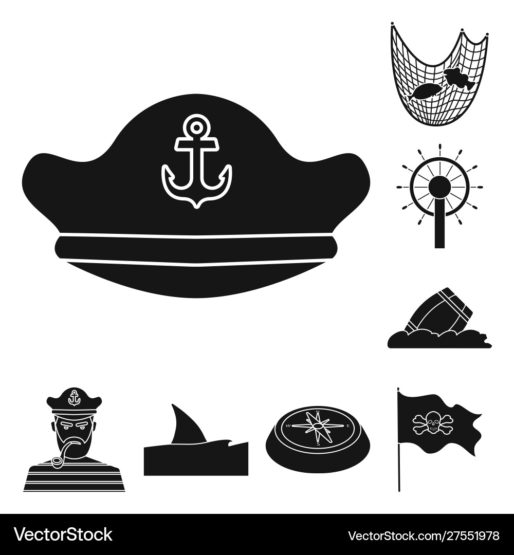 Isolated object journey and seafaring icon Isolated object journey and seafaring icon vector image