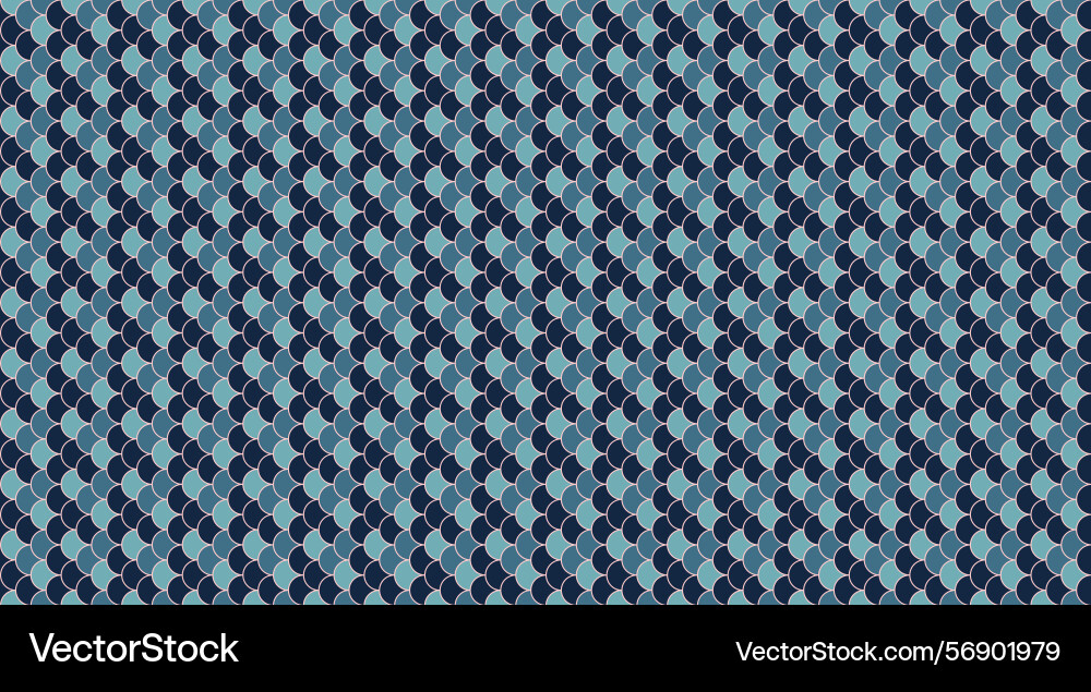Elegant geometric pattern with overlapping scales vector image