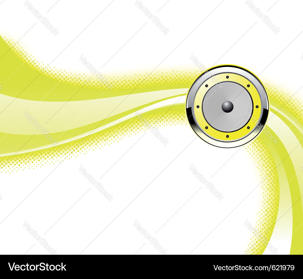 Music wave Vector Image