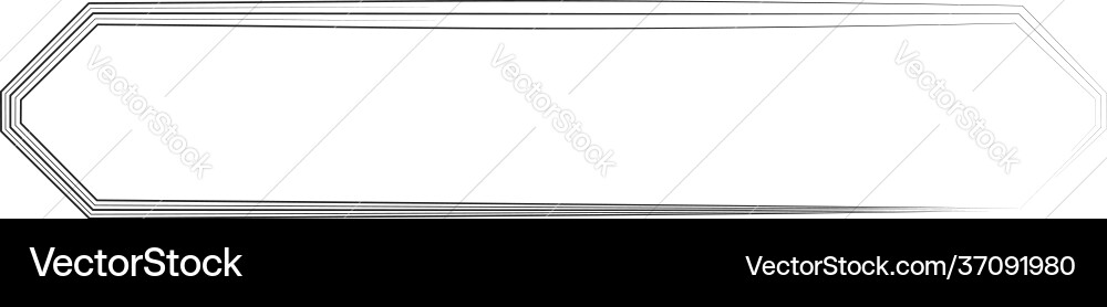 Grungy rectangular frame border plaque outline Grungy rectangular frame border plaque outline vector image