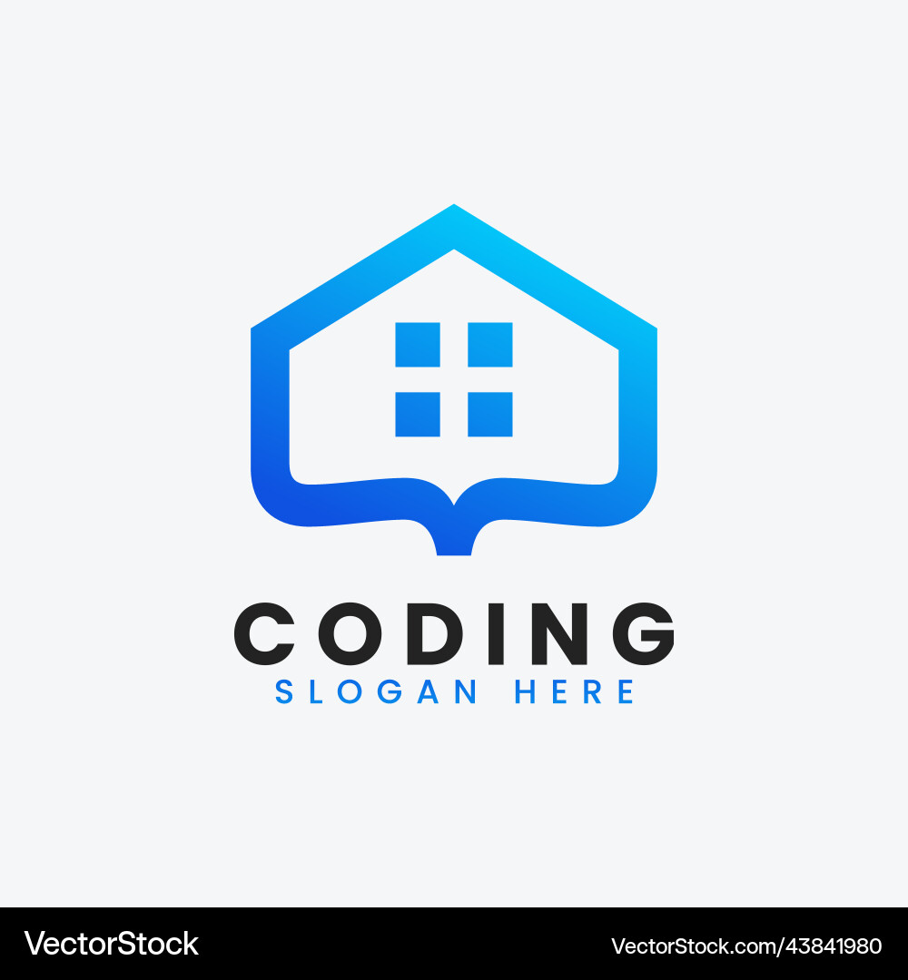 Moderne Computer Programmieren Logo Design Moderne Computer Programmieren Logo Design vektorbild