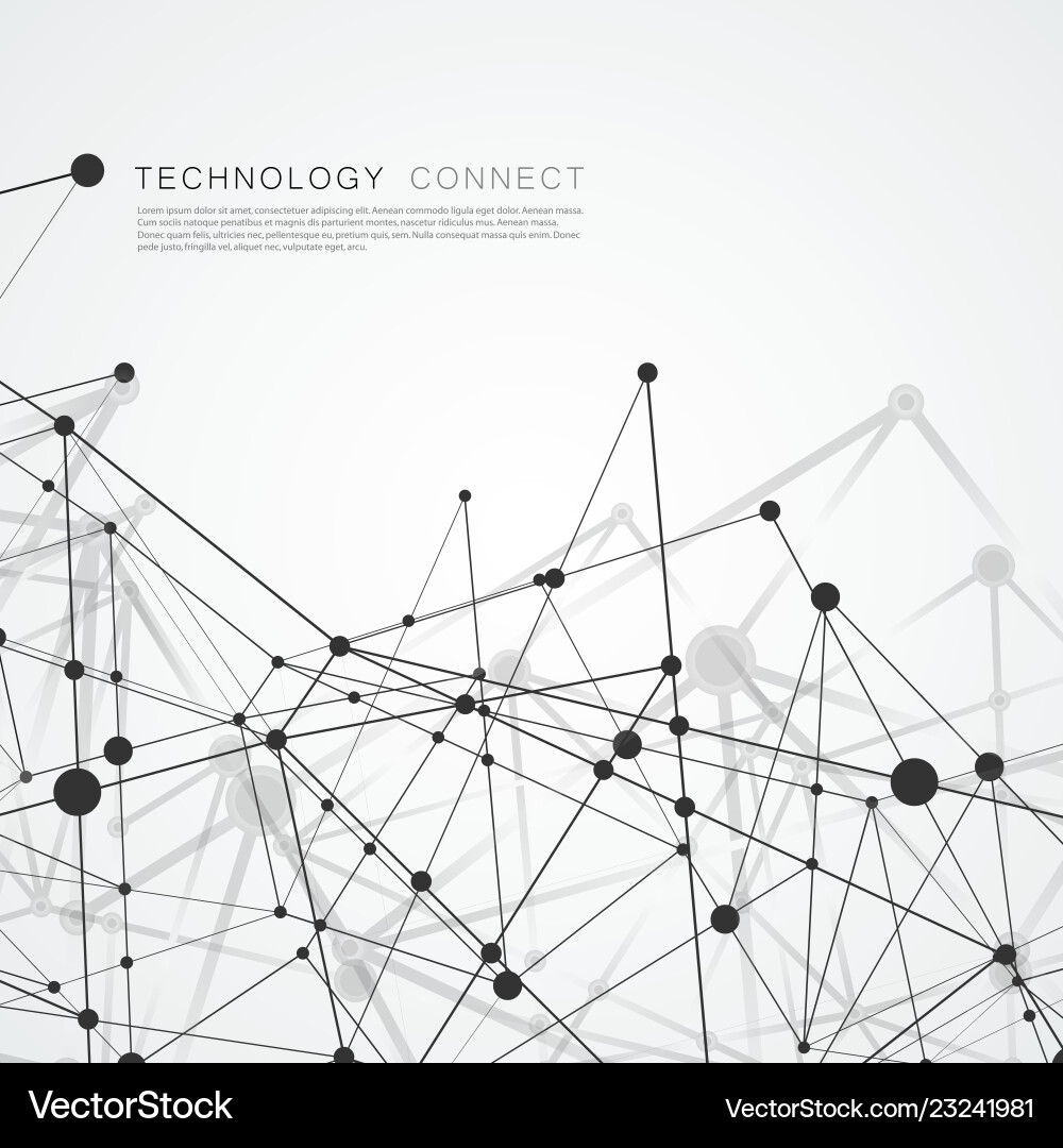 Abstract science and technology design Abstract science and technology design vector image