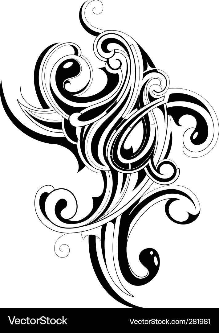 Intricate Swirls and Patterns vector image