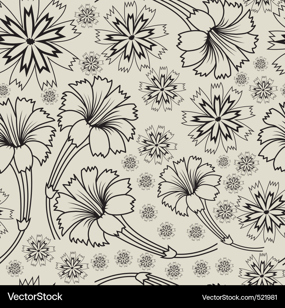 Seamless pattern vector image