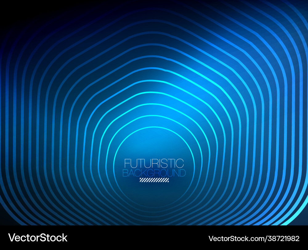 Neon color square shape lines abstract background Neon color square shape lines abstract background Vector Image