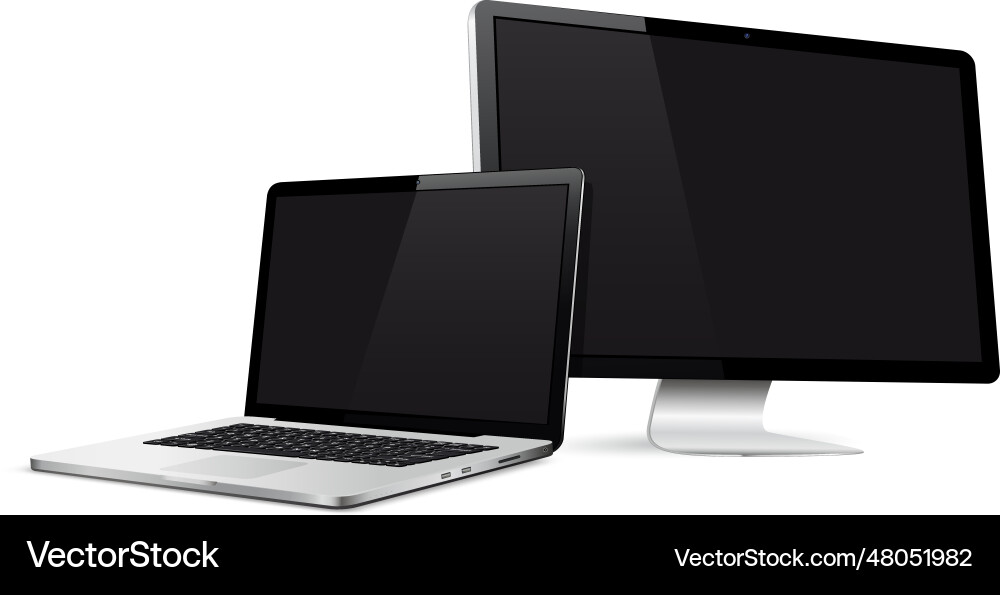 Responsive Web-Design Computer-Anzeige Responsive Web-Design Computer-Anzeige vektorbild