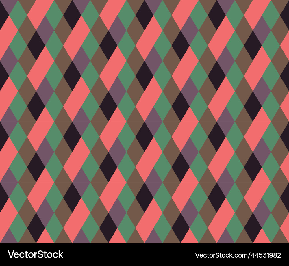Seamless pattern made of vertical rhombs Seamless pattern made of vertical rhombs vector image