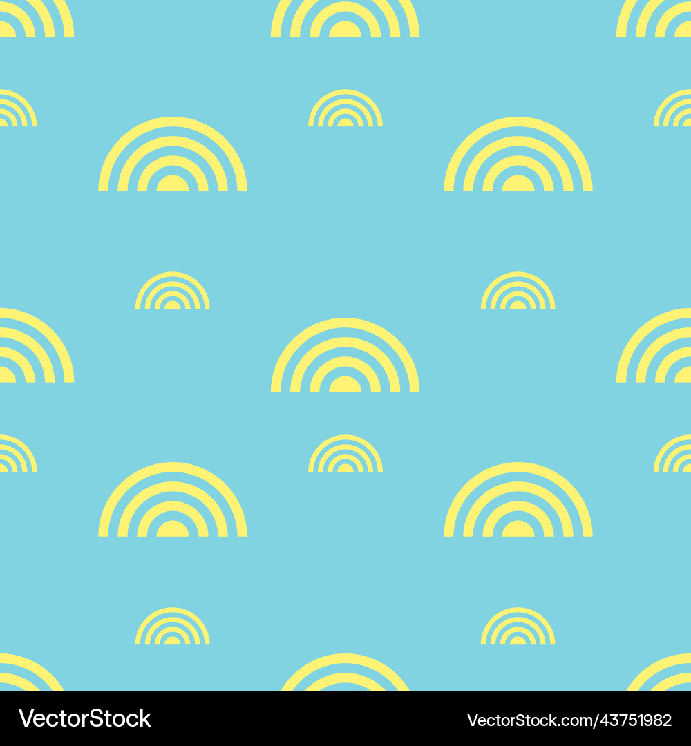 Seamless pattern yellow abstract form Seamless pattern yellow abstract form vector image