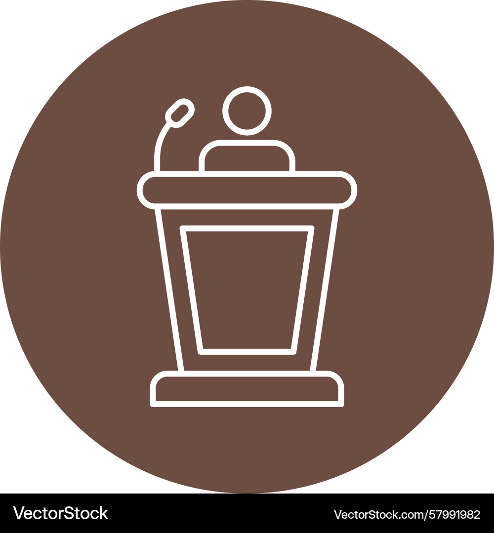 Speech line multi circle Vector Image