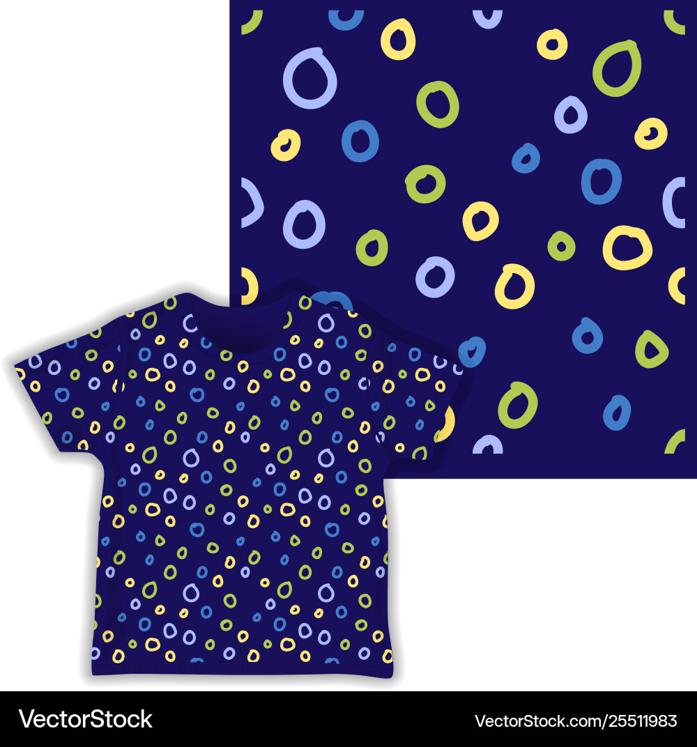 Dot triangular cute nahtlose Muster bereit Dot triangular cute nahtlose Muster bereit vektorbild