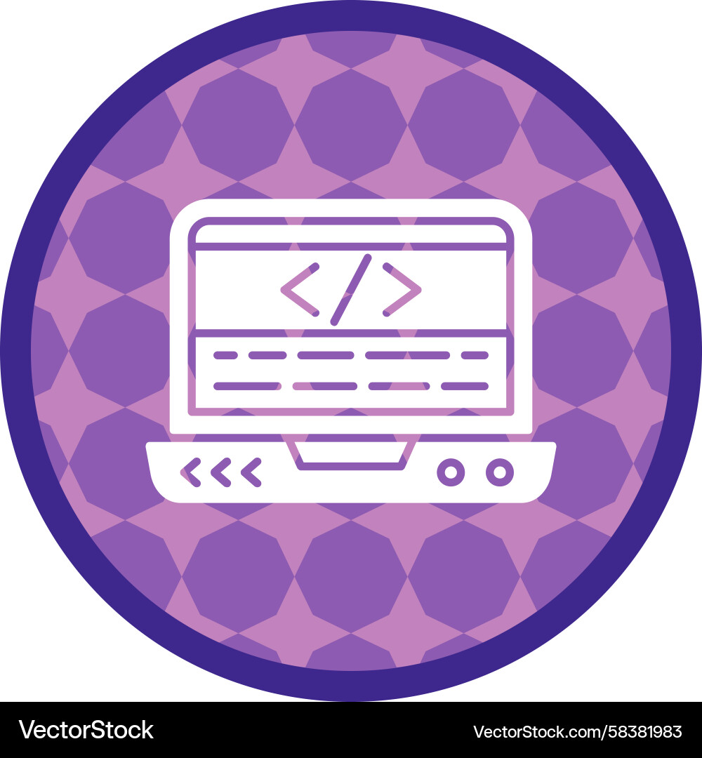 Front-End Interface Icon Vector Image