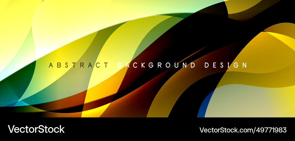 Simple fluid color gradient abstract background Vector Image
