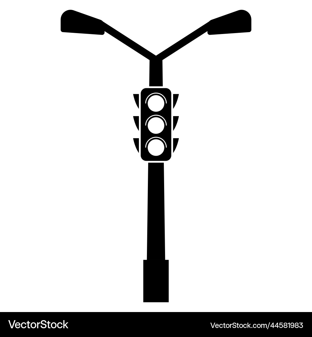 Traffic light icon stoplight semaphore vector image