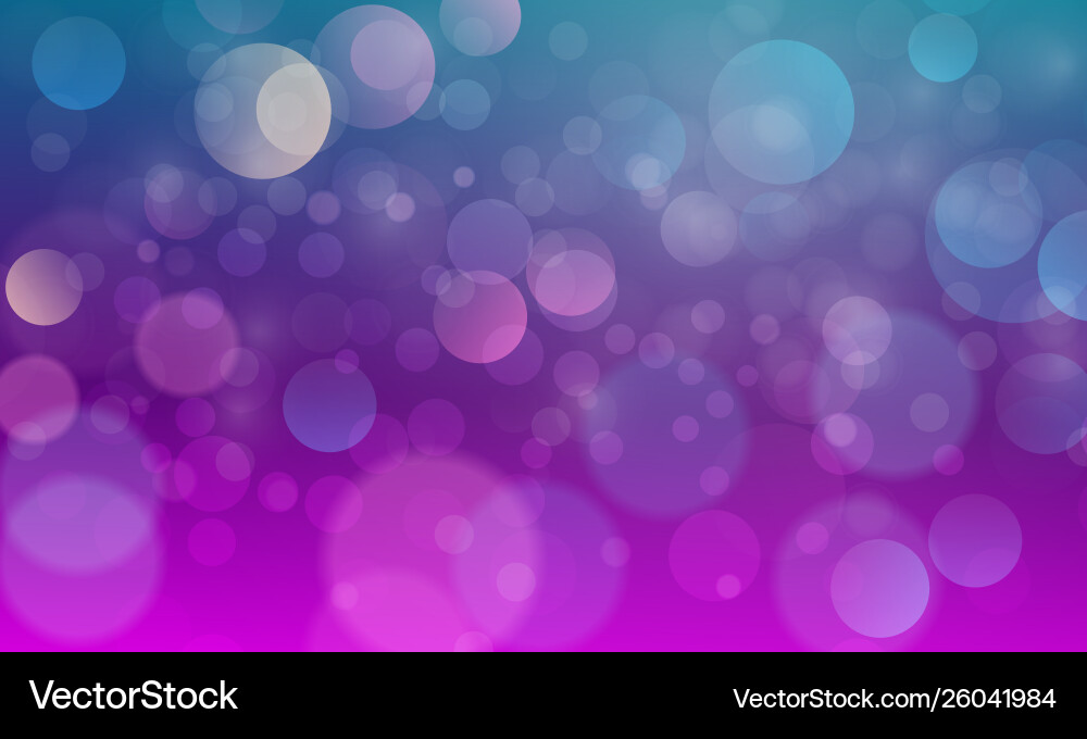 Abstract Bokeh Lights Background vector image
