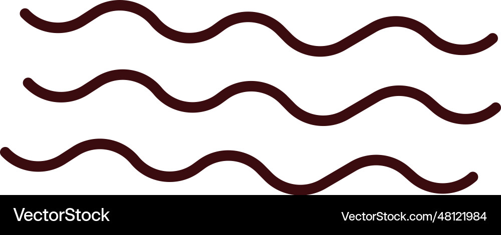 Dynamic Wave Lines Vector Image