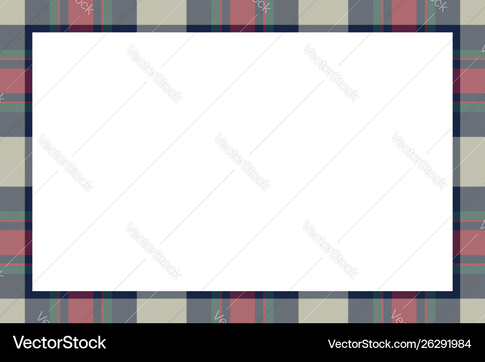 Rectangle borders and frames border pattern Vector Image