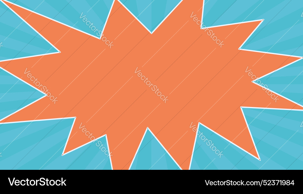 Sunbrust abstract background design rays vector image