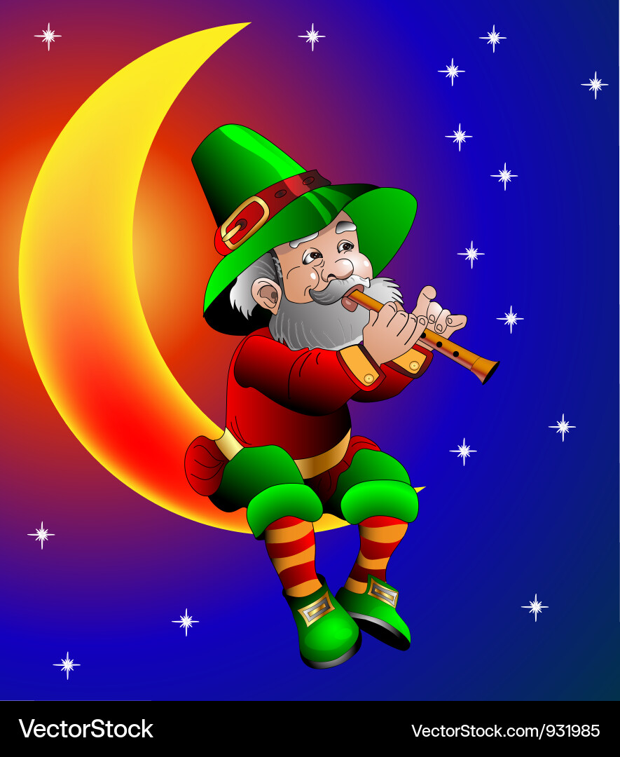 Recorder player Vector Image