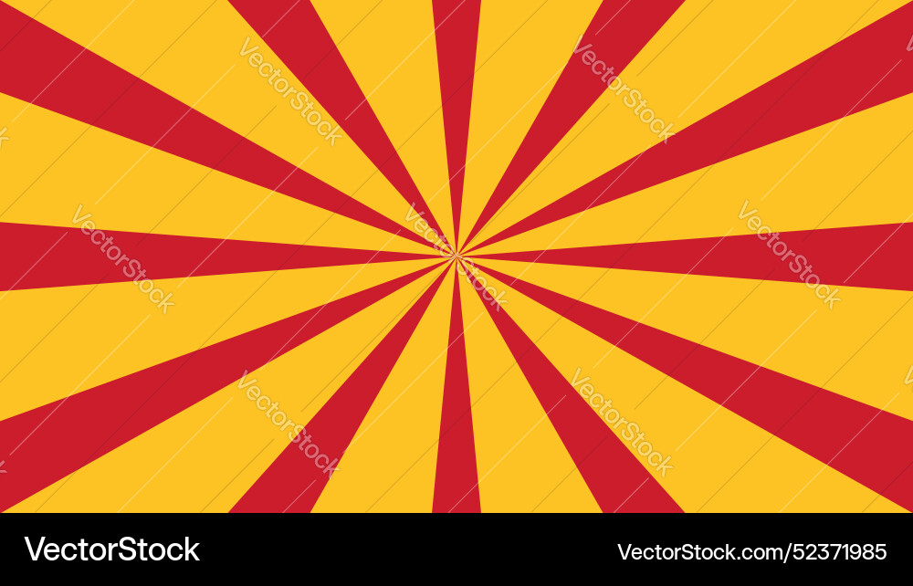 Sunbrust abstract background design rays vector image