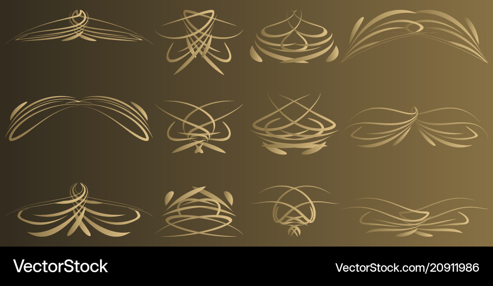Silver set of vintage objects for menu design Silver set of vintage objects for menu design vector image