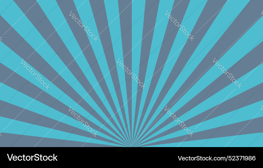 Sunbrust abstract background design rays Vector Image