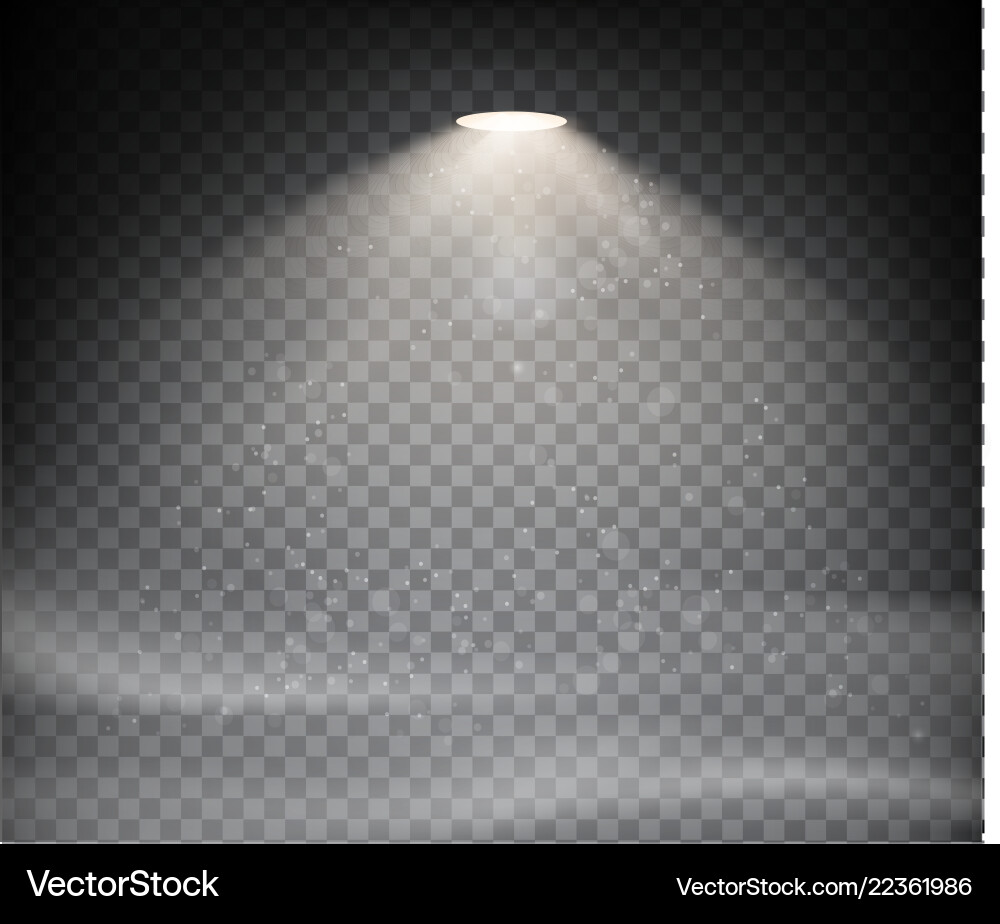 Warm Light with Smoke - Transparent Background – Royalty-Free Vector |  VectorStock, image size:1000x924