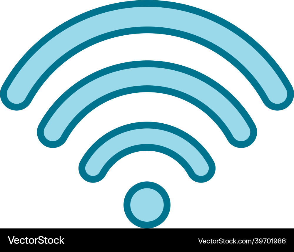 Wifi internet connection Vector Image