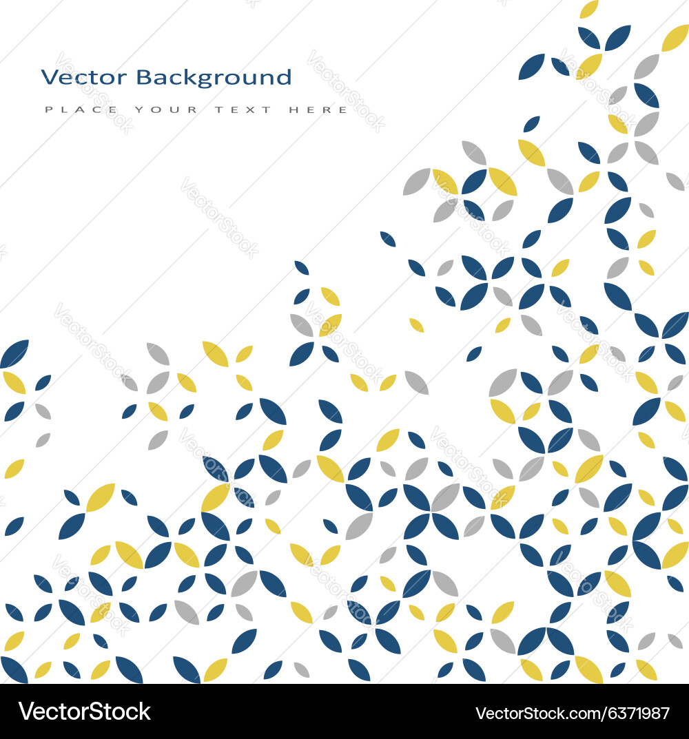Abstract retro color background Vector Image