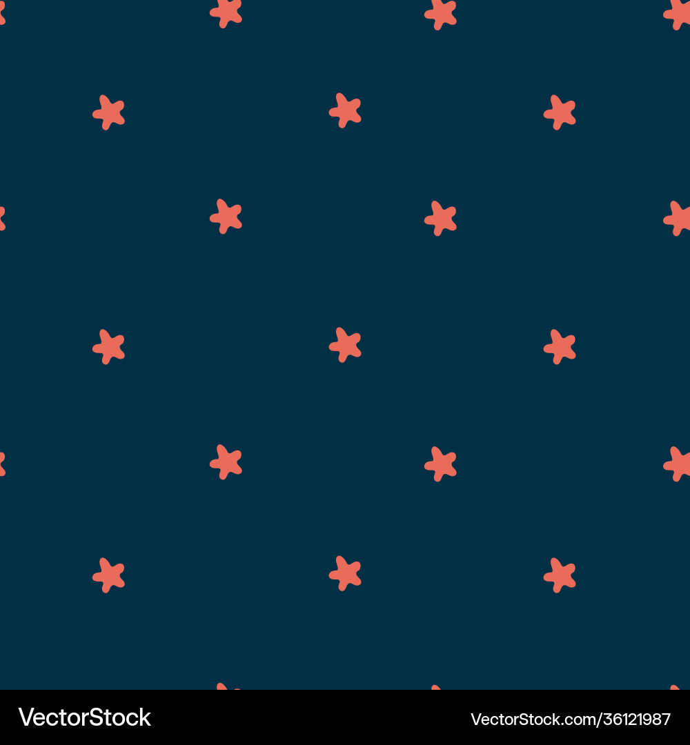 Simple bright seashell seamless pattern Simple bright seashell seamless pattern vector image