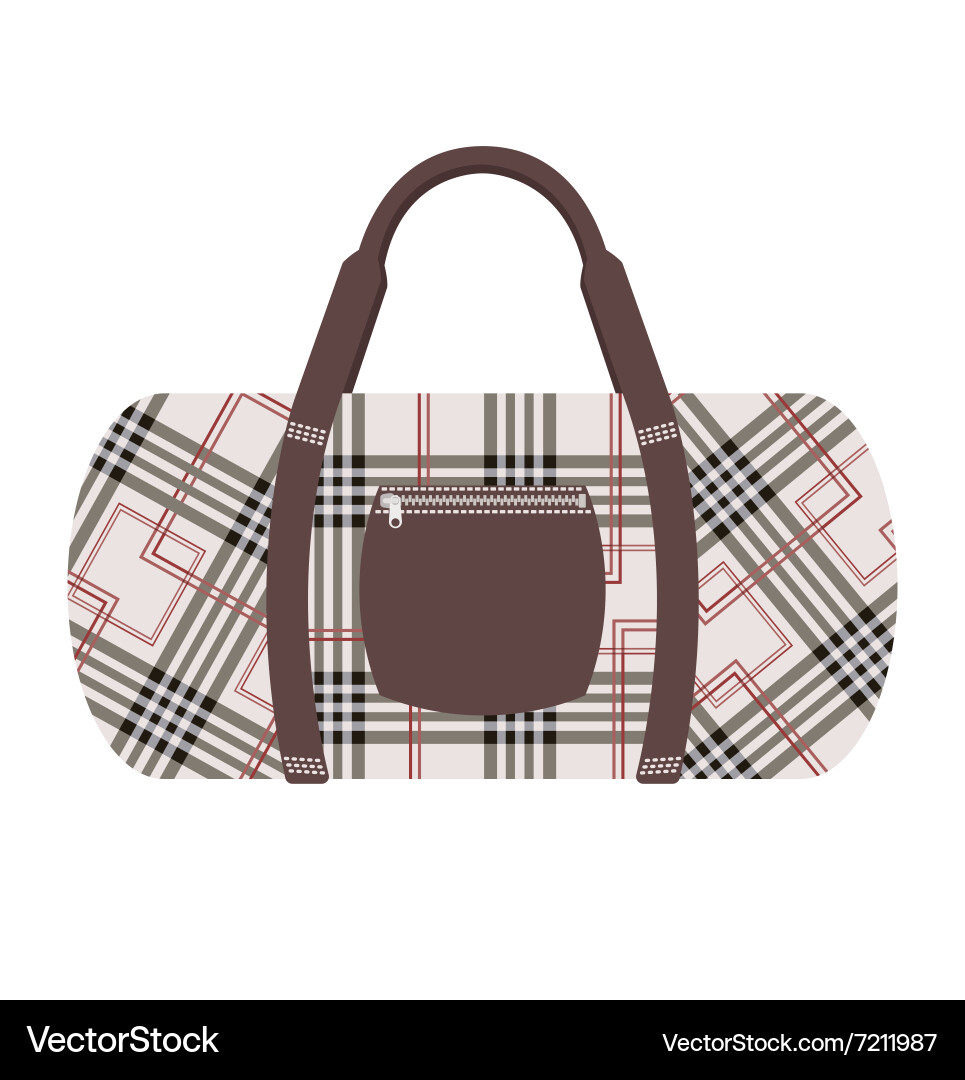 Travel bag Vector Image